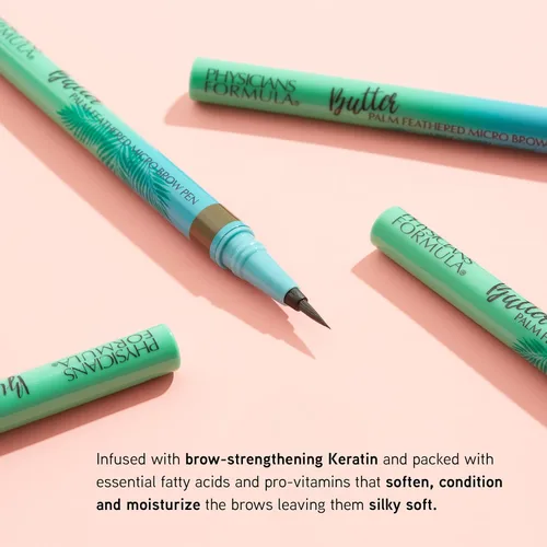 Miniatura 6 de Maquillaje para cejas de Physicians Formula Butter Palm Feathered Micro Cejas Color Plumas, Marrón Oscuro Universal Marrón