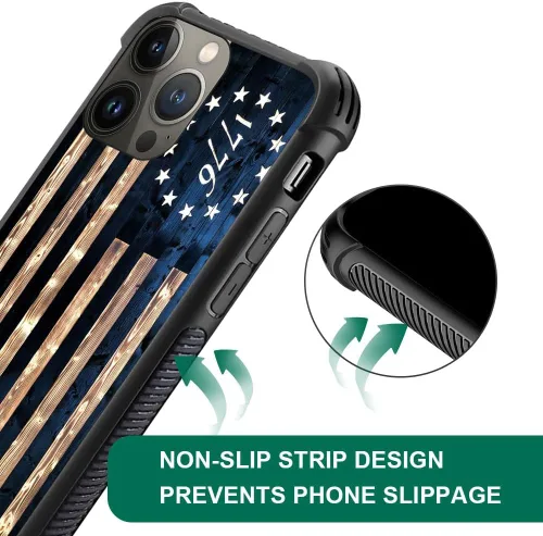 Miniatura 4 de DAIZAG Funda compatible con iPhone 15, protección completa, a prueba de golpes, antiarañazos, funda de poliuretano termoplástico para hombre