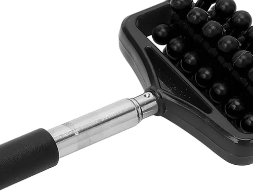 Miniatura 8 de Herramienta de masaje práctica Masajeador de rodillo de masaje de espalda masajeador de rodillos telescópicos, herramientas de masaje de masajeador