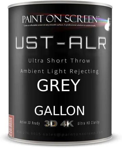 Miniatura 5 de Pintura para Proyector de Pantalla Paint on Screen Pintura de Pantalla de Proyector de Capa Única de Proyección Corta para Claridad Perfecta