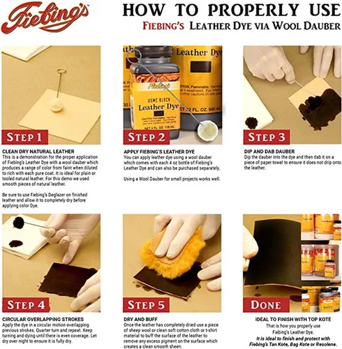 Miniatura 4 de Fiebing's Tinte para cuero