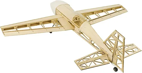 Miniatura 3 de Viloga Kit de avión modelo Extra330 para construir, 39 pulgadas, modelo de madera de balsa cortada con láser, avión modelo volador para adultos