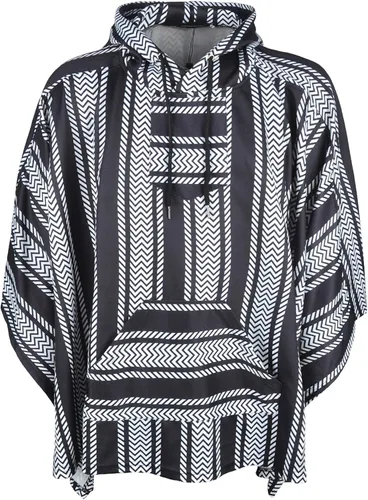Miniatura 2 de Demetory Poncho con capucha y mangas de murciélago para hombre