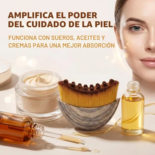 Miniatura 5 de Cepillo facial de contorno linfático 2026, masajeador profesional de drenaje linfático, cepillo de drenaje linfático facial para antihinchazón