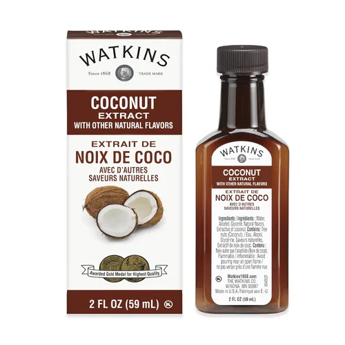 Miniatura 31 de Watkins Extracto orgánico de almendra pura, sin OMG, Kosher, botella de 2 onzas, 1 paquete