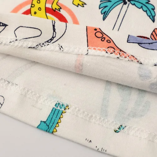 Miniatura 4 de Vestido acampanado para niñas pequeñas, lindo estampado de unicornio, arco iris, manga corta, casual, vestidos para niñas pequeñas para fiesta de 1