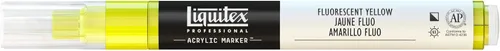 Miniatura 19 de Rotuladores de pintura Liquitex Professional, de punta ancha, Verde fosforescente, 8mm Verde fluorescente