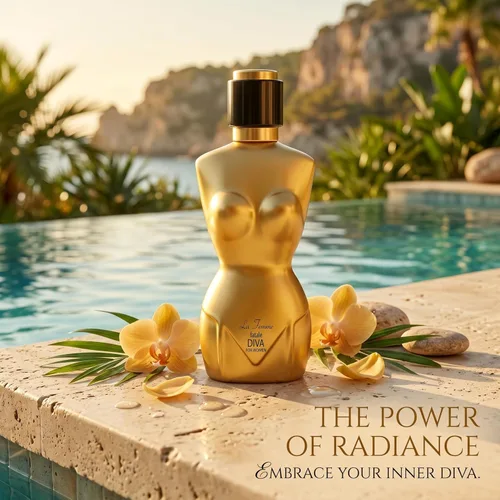 Miniatura 6 de Hybrid & Company La Femme Fatale Diva Eau de Parfum Eau de Toilette vaporisateur Natural Spray para mujer, 3.4 onzas líquidas