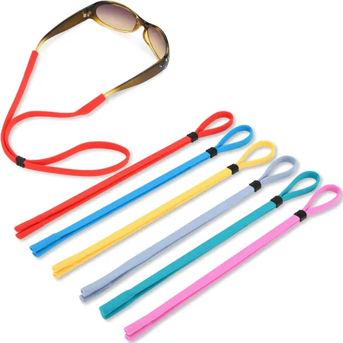 Correa para lentes de sol, soporte para lentes de sol, alrededor del cuello, para mujeres y hombres, talla única para todas las actividades al aire