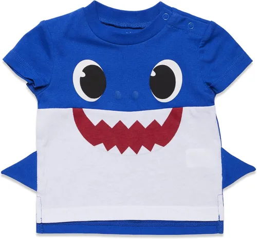 Miniatura 2 de Pinkfong Baby Shark Mommy Shark - Conjunto de camiseta y pantalones cortos de rizo francés para recién nacidos a niños pequeños