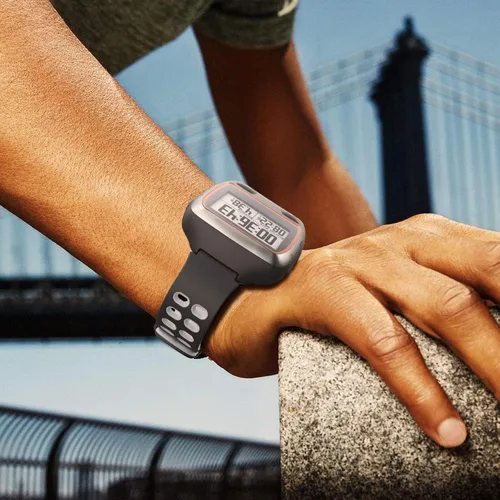 Miniatura 7 de ANCOOL Correa de reloj compatible con Garmin Forerunner 310XT, correa de reloj de silicona suave de repuesto para reloj inteligente Forerunner Gris