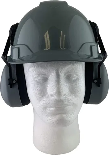 Miniatura 10 de Ridgeline - Casco de seguridad estilo gorra con orejeras incluidas, casco azul