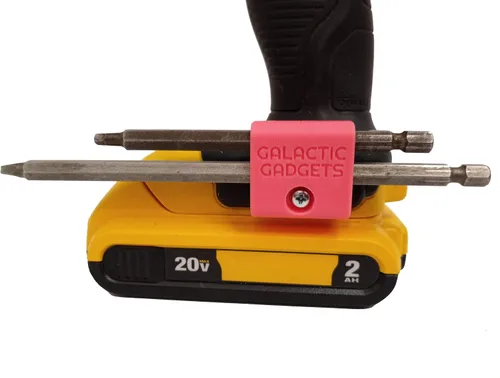 Miniatura 14 de Soporte magnético de broca larga para Dewalt 20V, sostiene de forma segura brocas largas y cortas - Galactic Gadgets (amarillo)