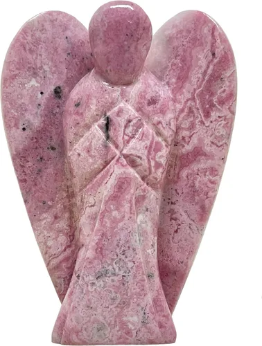 Miniatura 17 de Figura de ángel guardián de amazonita de 2 pulgadas, piedra natural tallada a mano, excelente para aliviar el estrés, la esperanza y la manifestación