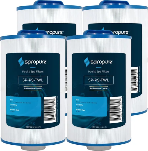 SpiroPure Cartucho de repuesto para Pleatco PMA40L-F2M Master Spa Twilight X268543 X268365 Unicel 6CH-402 Filbur FC-0317 Cartucho de repuesto para
