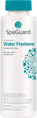 SpaGuard Ambientador de agua para spas y jacuzzis, 16 onzas, individual, elimina olores, refresca el agua, hace que los spas y jacuzzis huelan fresco