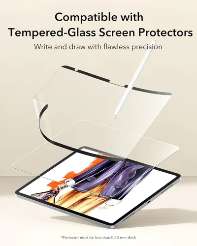Miniatura 8 de ESR Paper-Feel - Protector de pantalla magnético para iPad A16 de 11ª/10ª generación (11 pulgadas/10.9, 2025/2022), escribe y dibuja como en papel
