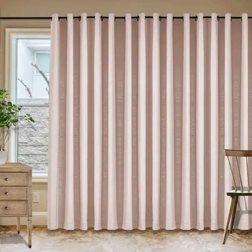 Miniatura 69 de Frelement Cortinas de lino de lino de bronce con ojales para interiores, tratamiento de ventanas para sala de estar, dormitorio, habitación