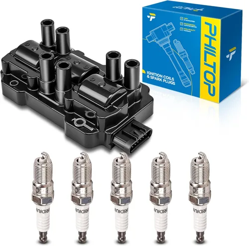 Miniatura 98 de PHILTOP UC12 Paquetes de Bobina de Encendido Compatibles con Chevrolet 1967-1974 Camaro, 1964-1973 Chevelle, Toyota 1991-1992 Pickup 2.4L, 1955-1974