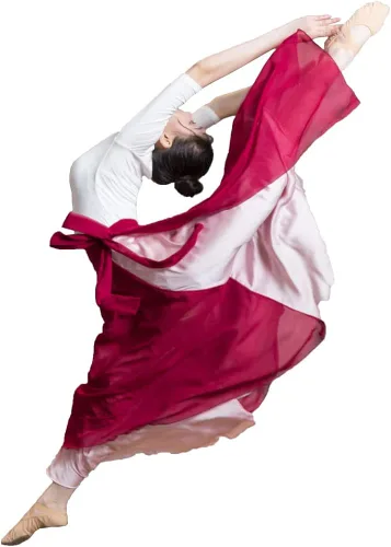 ROYAL SMEELA Falda de baile para mujer, falda larga de ballet, falda larga fluida, falda de baile moderna contemporánea, falda de baile