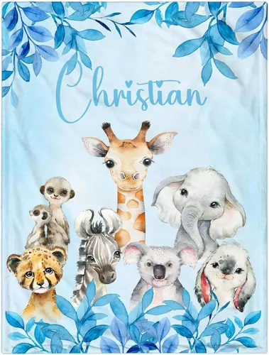 Miniatura 8 de Manta de bebé personalizada para niñas y niños, manta de bebé personalizada con nombre, mantas personalizadas con nombre para niños, manta de Lindas