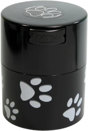 Miniatura 9 de Tightpac America Tightvac Pawvac Contenedor sellado para almacenamiento de comida y golosinas para mascotas Gato Blanco