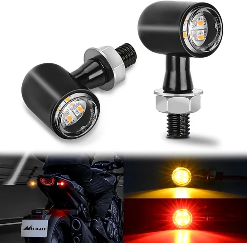 Miniatura 22 de Nilight Barra de luz trasera para remolque con señales de giro, parada y marcha atrás 3 en 1, luces de freno 2 paquetes, 9 pulgadas, 100 LED rojo