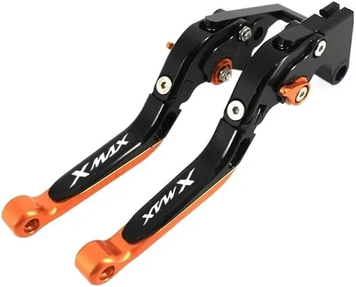 Miniatura 17 de QQLADY Z Palancas de embrague de freno extensibles plegables para motocicleta Yamaha Xmax 250 125 300 400 XMAX300 X-MAX 125 250 300 400 2013-2019 X