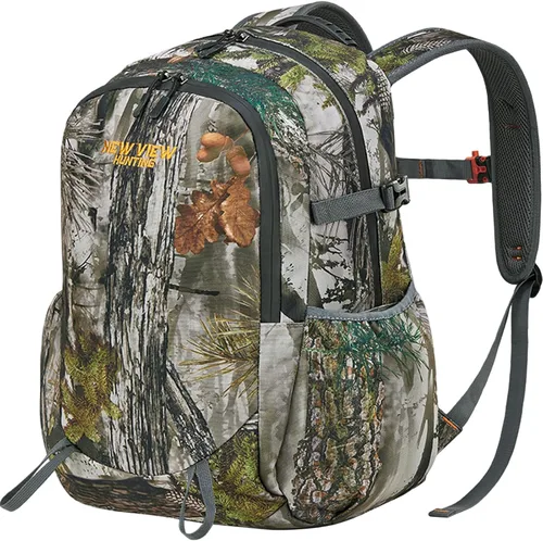 NEW VIEW Mochila de caza para niños de 30 L, paquete de camuflaje para caza juvenil, equipo de caza para niños de 7 a 14 años, tamaño 13 x 6.3 x