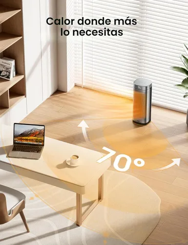 Miniatura 5 de Dreo Calentadores de Espacio para Uso Interior, Calentadores Portátiles de Calentamiento Rápido de 16 Pulgadas con Control Remoto, Temporizador