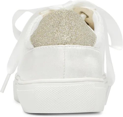 Miniatura 8 de JIAJIA 8834A Zapatos de boda Zapatillas de novia Pisos Zapatos de tenis de novia Zapatillas de deporte de encaje - Personalización personalizada