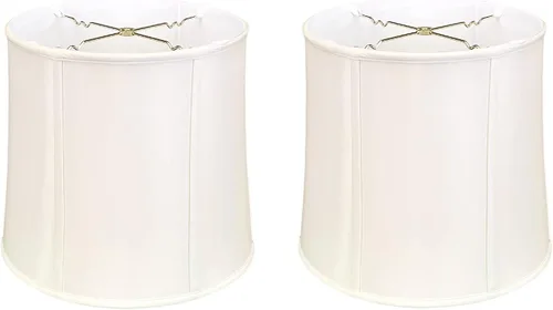 Miniatura 10 de Royal Designs, Inc. BSO-719-10BG pantalla para lámpara resistente básica con forma de tambo, 9 x 10 x 10 pulgadas, Beige