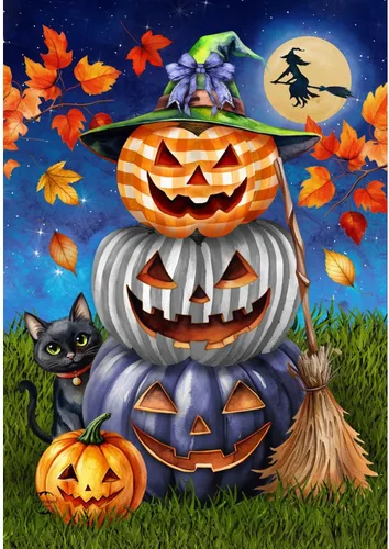 Miniatura 8 de Briarwood Lane Bandera de Halloween Haunts House