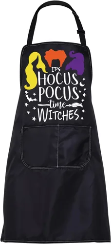 CMNIM Sanderson Sister Aprons Hocus - Delantal inspirado en la película, regalos para los fanáticos de Winifred, Sarah y Mary Witch, delantal de