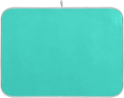 Miniatura 14 de Tapete de secado de platos grande de terracota Xl para platos, accesorios de cocina, mostrador de microfibra, escurridor de platos, resistente al