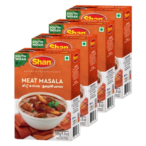 Miniatura 42 de Shan Korma Recipe and Seasoning Mix 1.76 oz (50g) - Spice Powder for Traditional Meat in Yogurt Sauce - Suitable for Vegetarians - Airtight Bag in a