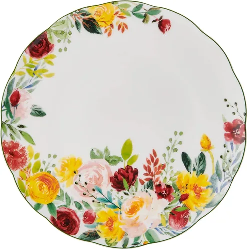Miniatura 7 de Mikasa Clara Bone - Vajilla ligera de porcelana de 16 piezas, resistente a las astillas, servicio para 4
