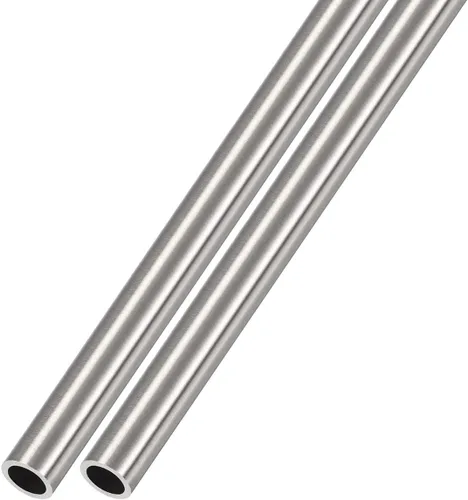 METALLIXITY Tubo de acero inoxidable 304 (0.315 in OD x 0.039 in pared T x 11.811 in L), 2 piezas, tubo recto - para muebles del hogar, maquinaria