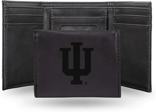 Miniatura 142 de NCAA Rico Industries - Billetera triple grabada con láser, con grabado láser, accesorio para hombre