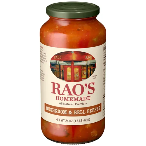 Miniatura 16 de Rao's Homemade Salsa de pasta de cuatro queso, 24 onzas, salsa de tomate, todo propósito, salsa de pasta apta para keto, tomates de alta calidad