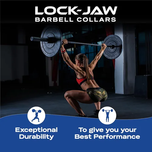 Miniatura 7 de Lock-Jaw PRO 2 Collar de eje para barras especiales de 1.9" Negro