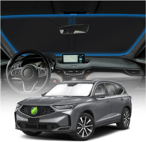 Miniatura 124 de KUST - Parasol plegable para parabrisas para Ford Ranger, accesorios 2019-2025 2026, parasol personalizado para ventana, protector solar plegable