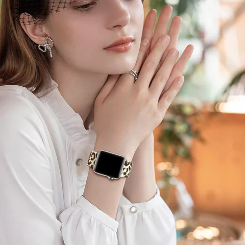 Miniatura 7 de Easuny - Compatible con correa de reloj de 38 mm, 40 mm, 41 mm, 42 mm, 44 mm, 45 mm y 49 mm para mujeres, correa deportiva de silicona suave