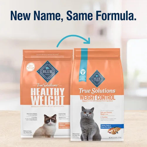 Miniatura 2 de Blue Buffalo True Solutions Control de Peso Natural Comida Seca para Gato Adulto, Pollo, Bolsa de 11 libras