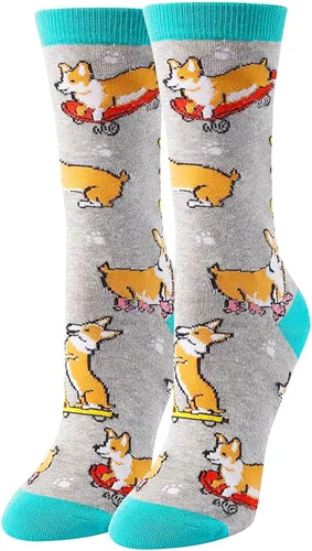 HAPPYPOP Regalos divertidos de llama, regalos de flamenco, calcetines de llama novedosos para mujeres y niñas