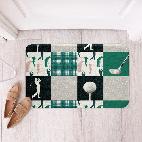 Miniatura 6 de Tapete de baño con estampado de leopardo para decoración del hogar, animales de guepardo africano y vida silvestre, tapete de microfibra de felpa