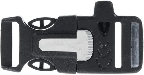 Miniatura 4 de Paracord Planet Hebillas y hebillas de silbato de supervivencia de emergencia de liberación lateral de plástico – Elige entre 1/2", 5/8" o 3/4