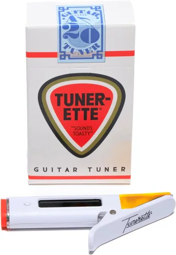 Miniatura 2 de Tunerette™ Afinador de guitarra de pinza – ¡Toca tu melodía con estilo! Perfecto para guitarras eléctricas, acústicas y de bajo, además de ukeleles