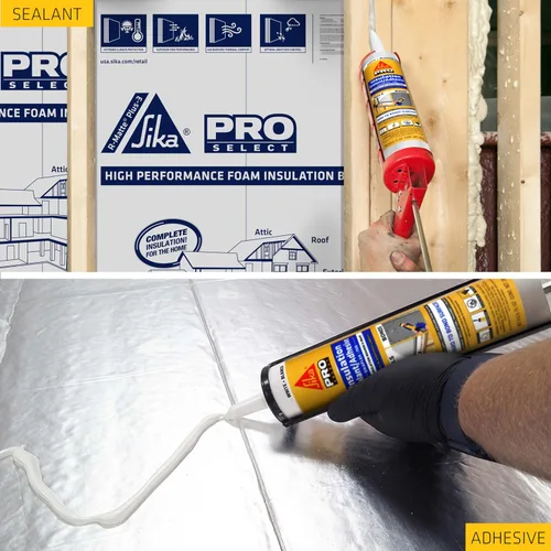 Miniatura 5 de Sika Sellador y adhesivo de aislamiento flexible, color blanco