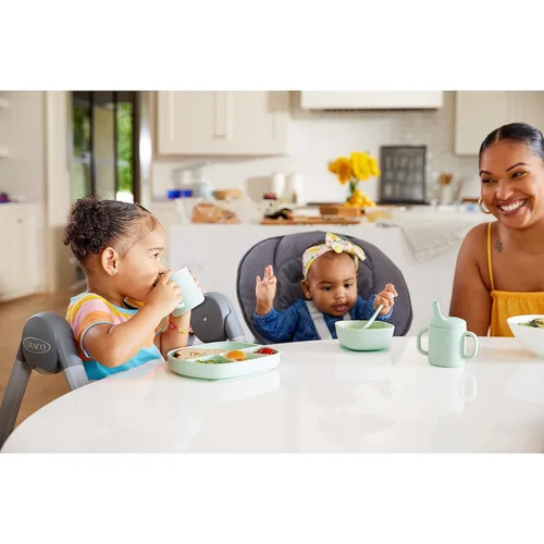 Miniatura 8 de NUK Vaso de silicona para bebé, fácil de agarrar y beber, apto para lavavajillas, sin BPA, paquete de 1 Verde